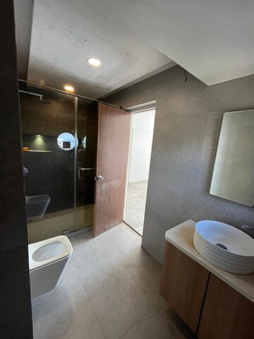 Bathroom in 2 BHK Apartment at Marine View CHSL, Andheri West – for Rent