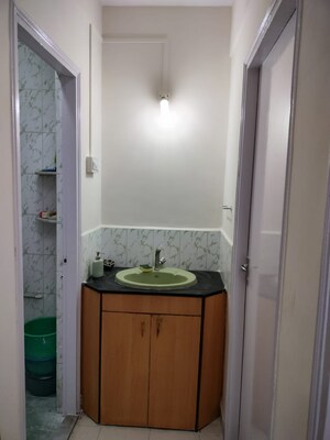 Bathroom in 2 BHK Apartment at Prasad Apartment Dahanukar Colony, Kothrud – for Rent