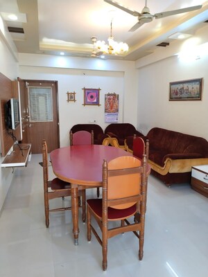Dining area in 2 BHK Apartment at Vastrapur – for Rent
