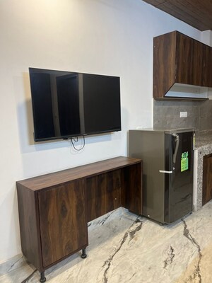 Kitchen in Studio Builder Floor at DLF City Phase III, Sector 24 – for Rent