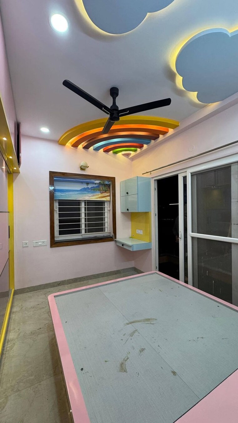 Bedroom, sri-nilayam-kondapur 2 Bedroom 1250 Sq.Ft. Apartment In Kondapur Hyderabad 9685677