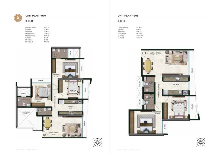 Floor Plan, kharghar sector 34 2 Bedroom 1155 Sq.Ft. Apartment In Kharghar Sector 34 Navi Mumbai 9685988