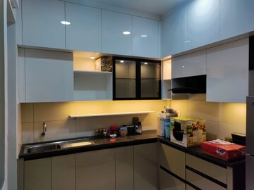 Kitchen in 3 BHK Apartment at Kalpataru Exquisite Sierra, Wakad – for Rent