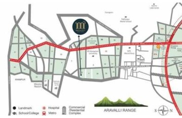  Plot – Map Location View at JMS Mega City, Sohna Sector 5 - for Sale
