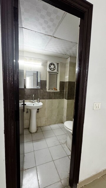 Bathroom in 2 BHK Apartment at RG Luxury Homes, Sector 16b Greater Noida – for Rent