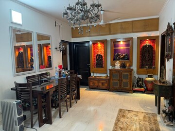 Living Room in 4 BHK Apartment at Vasant Kunj – for Rent