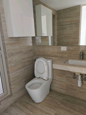 Bathroom in 2.5 BHK Apartment at Uma Sparta, Ghodbunder Road – for Sale