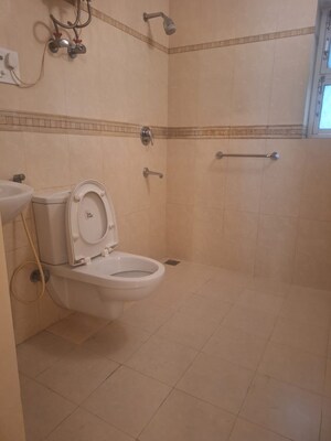 Bathroom in 3 BHK Apartment at Vasant Kunj – for Rent
