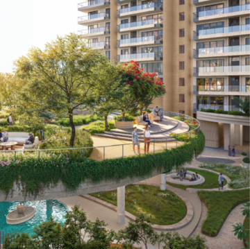 3 BHK Apartment – Exterior View View at Sector 80 - for Sale