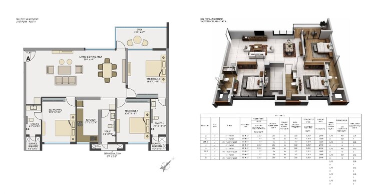 Floor Plan, maheshtala 2 Bedroom 1047 Sq.Ft. Apartment In Maheshtala Kolkata 9686265