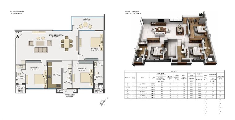 Floor Plan, maheshtala 2 Bedroom 1047 Sq.Ft. Apartment In Maheshtala Kolkata 9686265