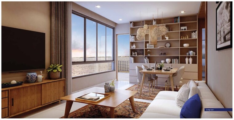 Living Room, maheshtala 2 Bedroom 1047 Sq.Ft. Apartment In Maheshtala Kolkata 9686265