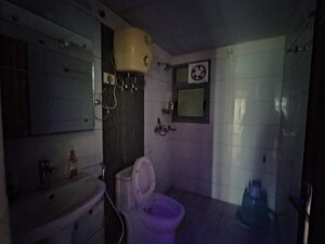 Bathroom in 2.5 BHK Apartment at Gulshan Bellina, Sector 16 Greater Noida – for Rent