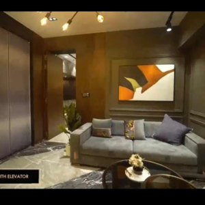 Living Room in 4 BHK Apartment at Ruparel Jewel, Lower Parel – for Sale