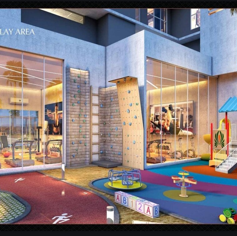 Gym, ruparel-jewel 4 Bedroom 2052 Sq.Ft. Apartment In Lower Parel Mumbai 9686367