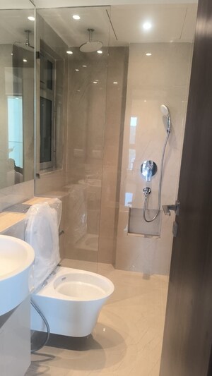 Bathroom in 2 BHK Apartment at Hiranandani Highland, Powai – for Rent