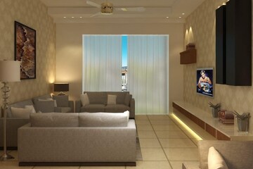 Living Room in 3 BHK Apartment at BPTP Park Elite Floors, Sector 85 – for Sale