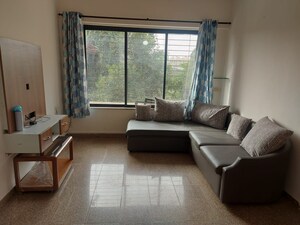 Living Room in 2 BHK Apartment at Kanakia Sanskruti, Kandivali East – for Rent