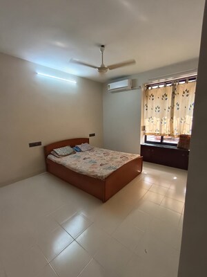 Living Room in 3 BHK Apartment at K Raheja Ascencio, Chandivali – for Rent