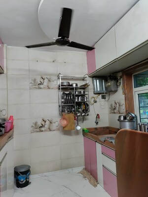 Kitchen in 1 BHK Apartment at Alica Nagar CHS, Kandivali East – for Sale