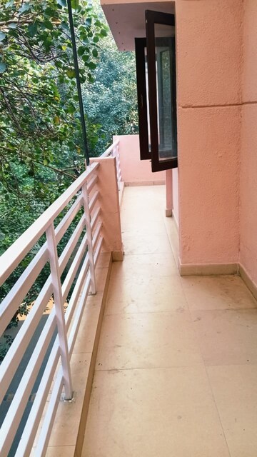 Balcony in 3 BHK Apartment at Vasant Kunj – for Rent
