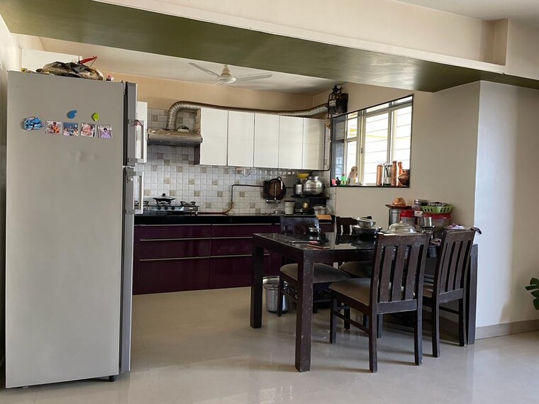 Kitchen, rahul-towers 3 Bedroom 1500 Sq.Ft. Apartment In Kothrud Pune 9686656