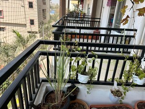 Balcony in 2 BHK Apartment at Tricolour Palm Cove, Uppal – for Sale