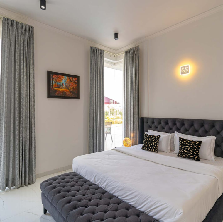 Bedroom, vikas nagar 2 Bedroom 1121 Sq.Ft. Builder Floor In Vikas Nagar Ghaziabad 9687112