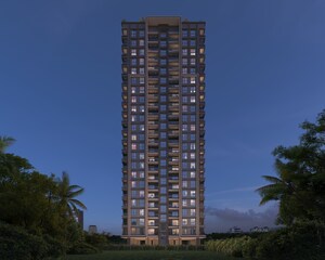 3 BHK Apartment – Exterior View View at Charholi Budruk - for Sale