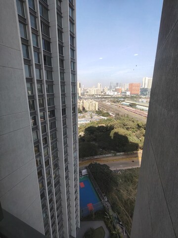 Balcony in 2 BHK Apartment at Sunteck City Avenue 4, Goregaon West – for Rent