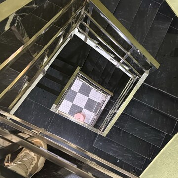 Staircase in 6+ BHK Independent House at Palam Vihar Extension – for Sale