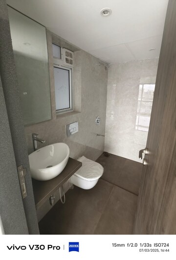 Bathroom in 1 BHK Apartment at Prabhav Society, Santacruz East – for Rent