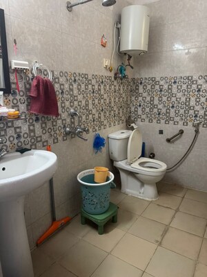 Bathroom in 2 BHK Apartment at Shre Banke Bihari, Raj Nagar Extension – for Sale
