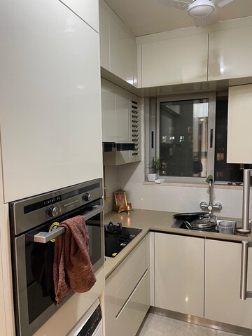 Kitchen in 1 BHK Apartment at Hiranandani Regent Hill, Powai – for Rent