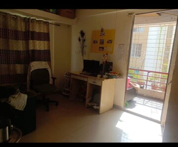 Living Room in 2 BHK Apartment at SS Sai Majestic, Wakad – for Rent