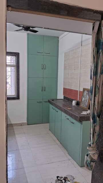 Bathroom in 3 BHK Apartment at Sanghvi Hills, Ghodbunder Road – for Rent