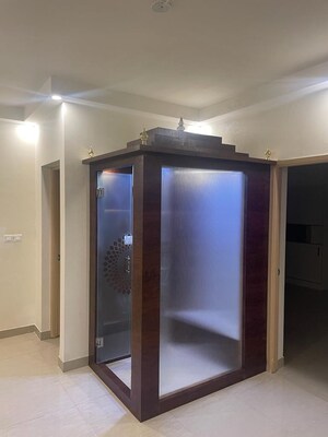 Building Lobby in 3 BHK Apartment at Mantri Serenity, Kanakapura Road – for Rent