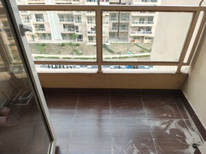 Balcony in 3 BHK Apartment at Amrapali Crystal Homes, Sector 76 – for Rent