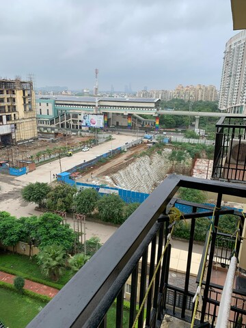 Balcony in 3 BHK Apartment at Amrapali Crystal Homes, Sector 76 – for Rent