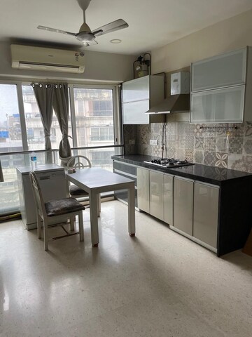 Kitchen in 3 BHK Apartment at Supreme Badrinath, Khar West – for Rent