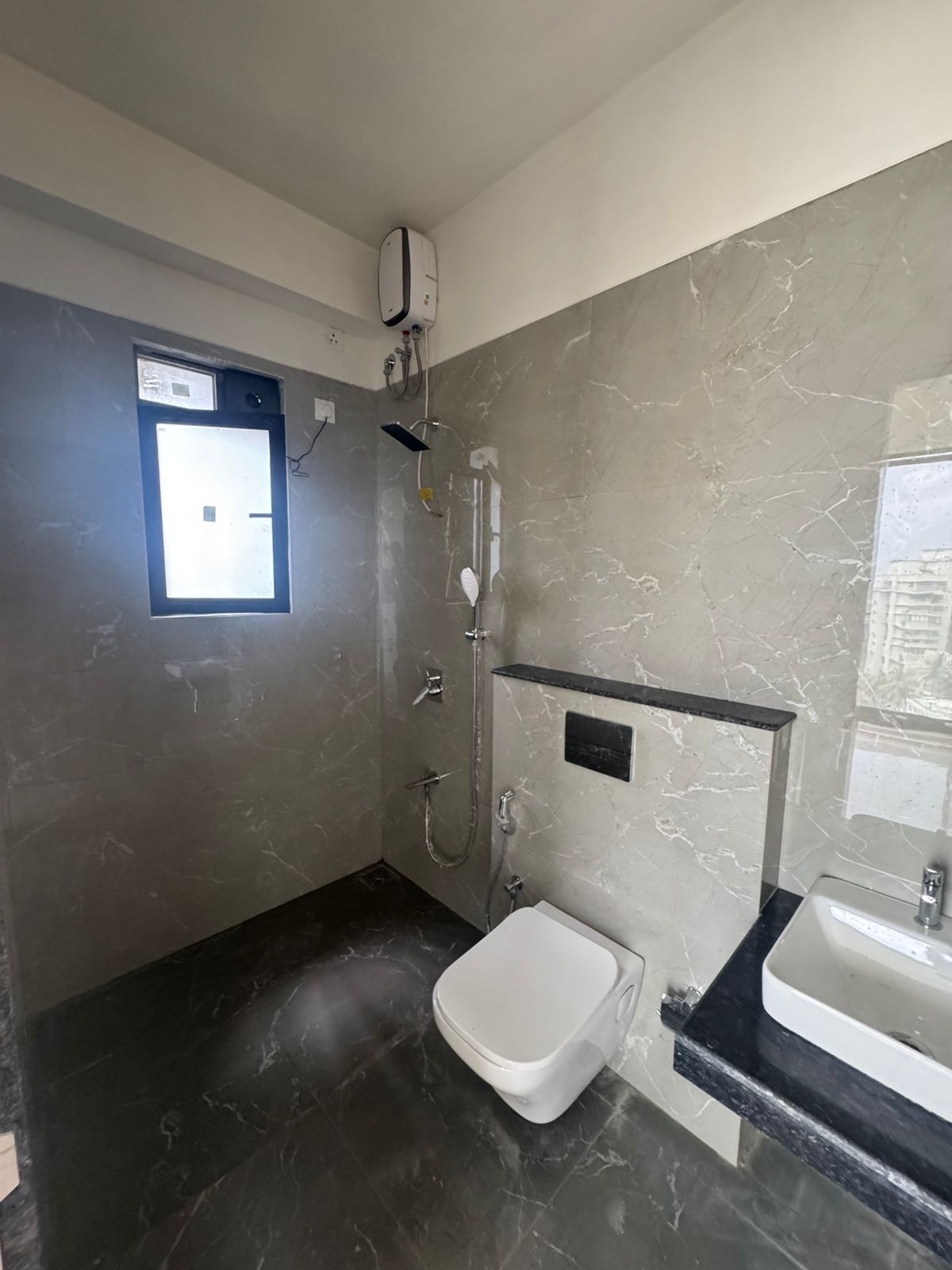 Bathroom in 2 BHK Apartment at Bandra West – for Rent