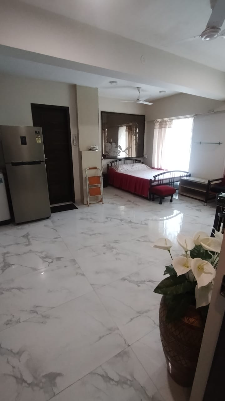 Living Room, krishna-kripa-apartment 1 RK 315 Sq.Ft. Apartment In Khar West Mumbai 9687614