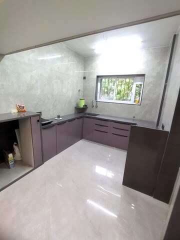 Kitchen in 2 BHK Apartment at Goel Ganga Hill Mist Garden, Kondhwa – for Rent