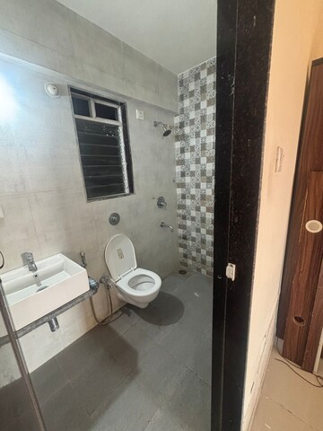 Bathroom in 1 BHK Apartment at Kavya Residency Thane, Ghodbunder Road – for Rent