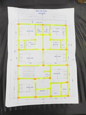 Master Plan in 2 BHK Apartment at Dubagga – for Sale