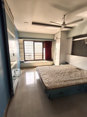 Bedroom in 4 BHK Apartment at Bhumiraj Hermitage, Sanpada – for Rent