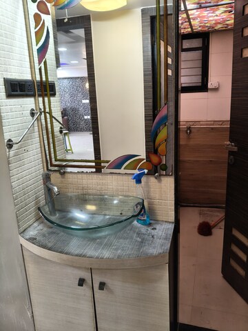 Staircase in 4 BHK Apartment at Bhumiraj Hermitage, Sanpada – for Rent