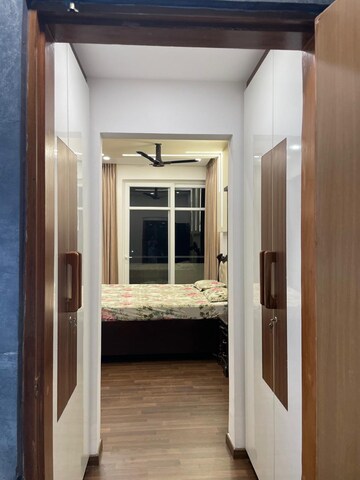 Building Lobby in 2.5 BHK Apartment at Microtek Greenburg, Sector 86 – for Rent