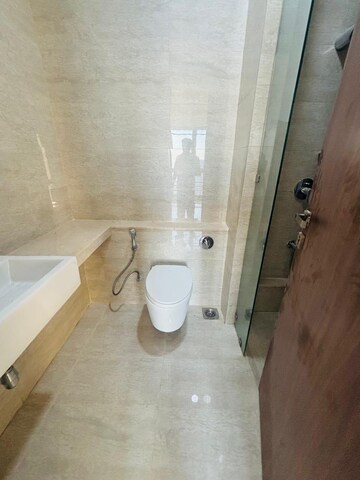 Bathroom in 3 BHK Apartment at Sheth Auris Serenity Tower 3, Malad West – for Rent