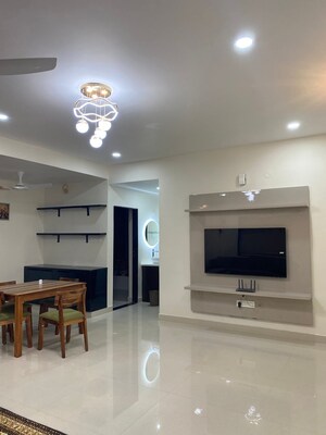 Living Room in 2 BHK Apartment at Kondapur – for Rent